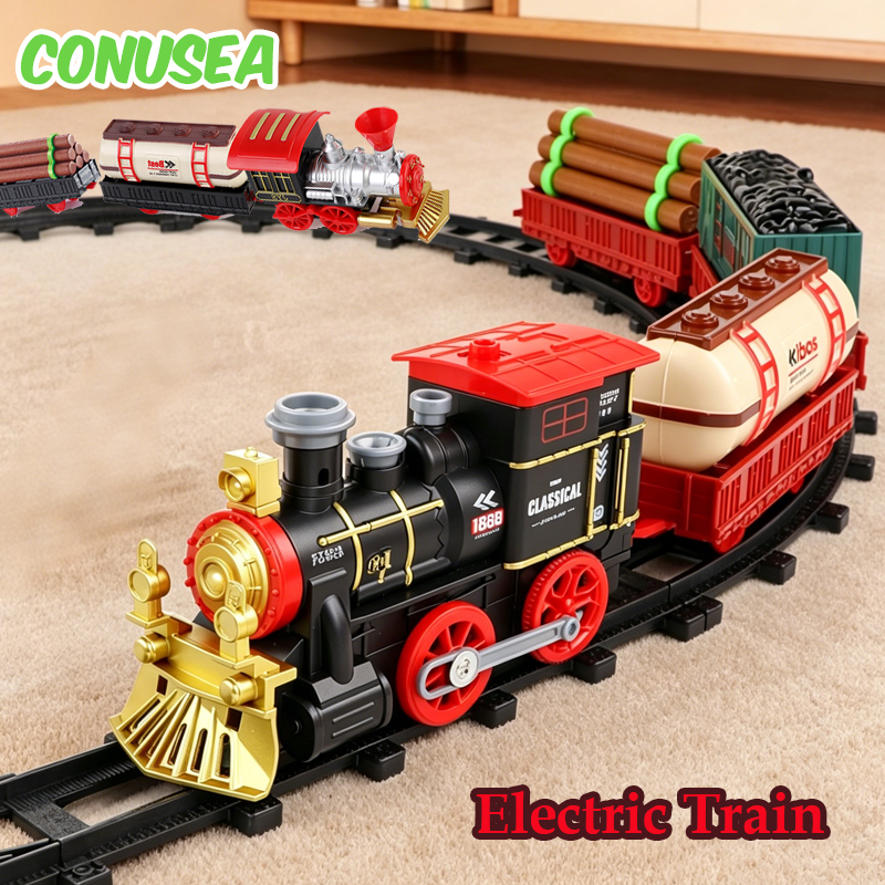 Kids Toys Electric Car - Children's Toys Electric Train Set for
