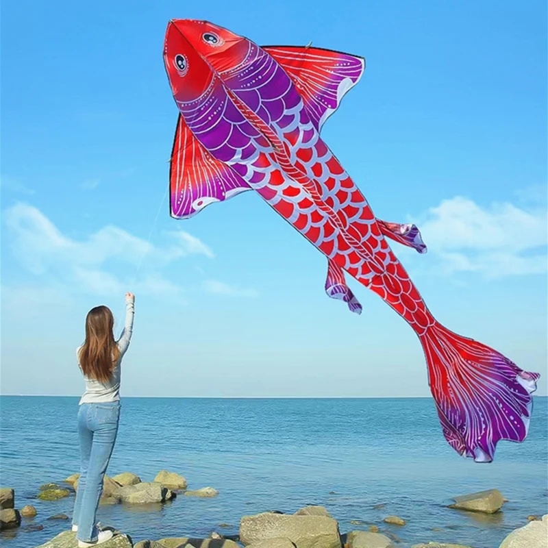 Kite Wind Outdoor - Fish kites flying giant kites for