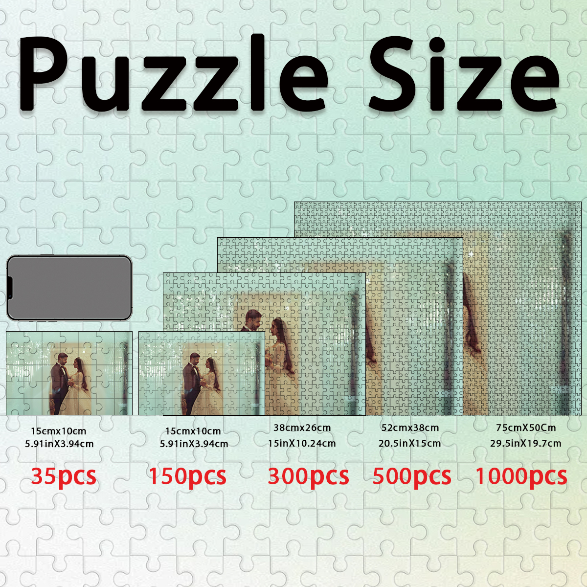 Kids Y Toys - 35/300/500pcs marriage Customized Poster Custom DIY