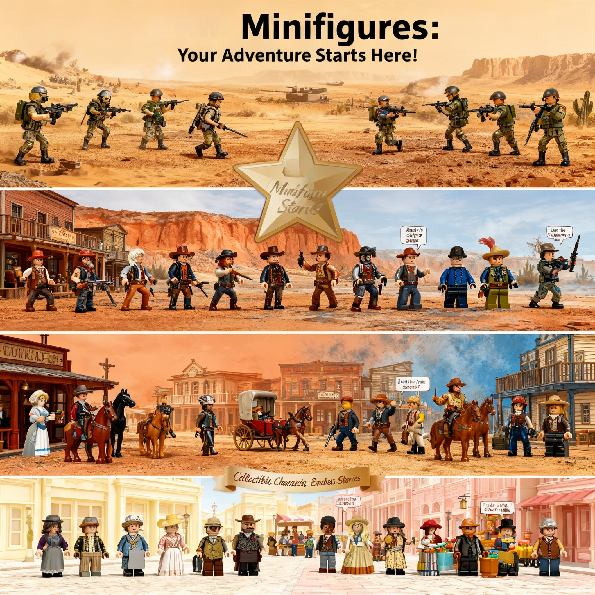Kids Toys Kit - Delta Force Red Dead Redemption Building
