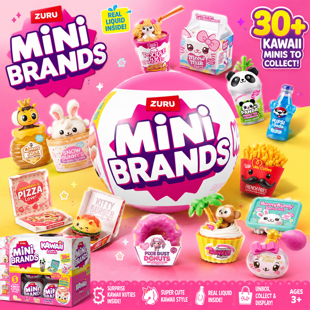 Kids Toys Brands - Zuru Mini Brands 5 Surprise Kawaii