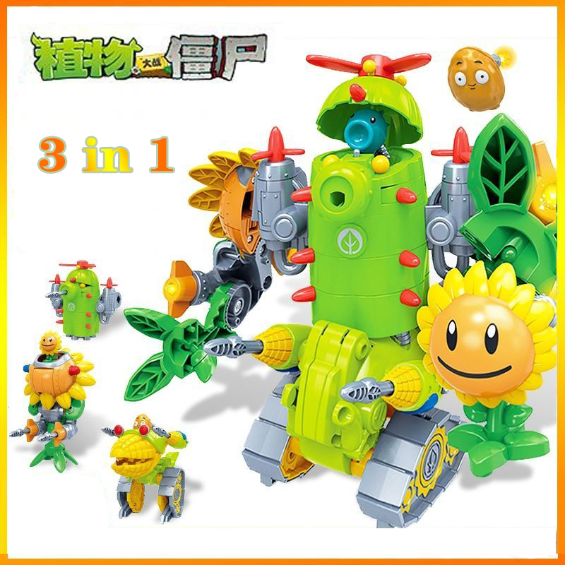 Kids Zombie Toys - 2024 New Plants vs. Zombies Robot