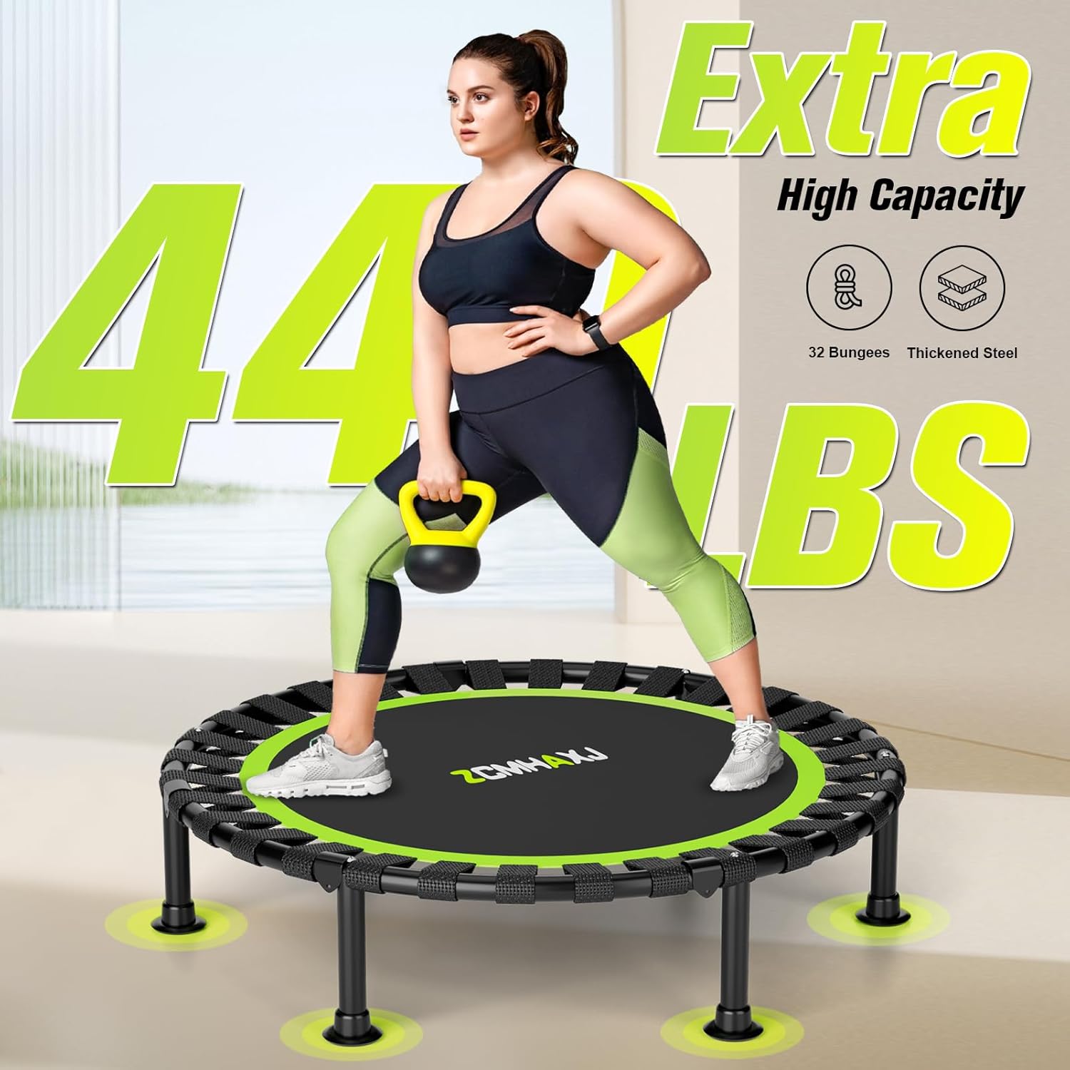 Foldable Mini Trampoline, 40