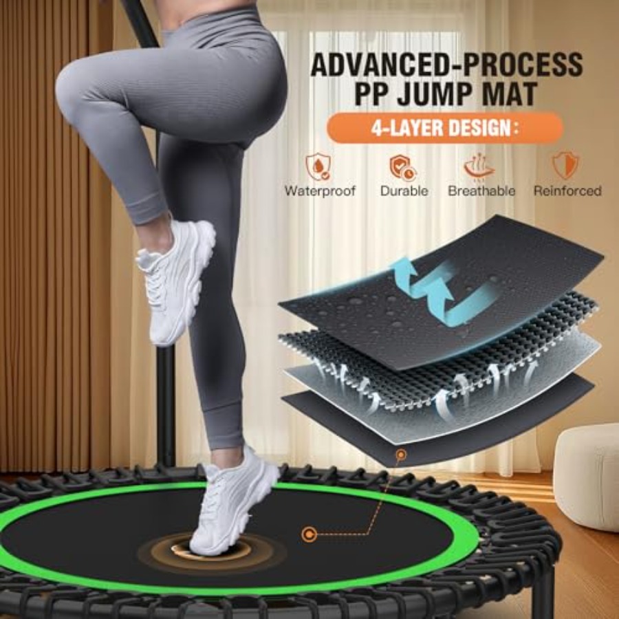 40/48 Foldable Mini Trampoline – Trampoline Mini Indoor Bewertung und Preis