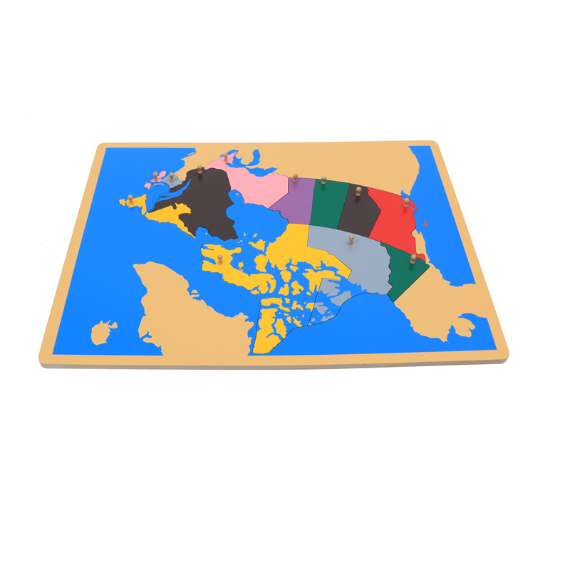 Wood  Map Puzzle of Canada Mon – Kids Toys Canada Bewertung und Preis
