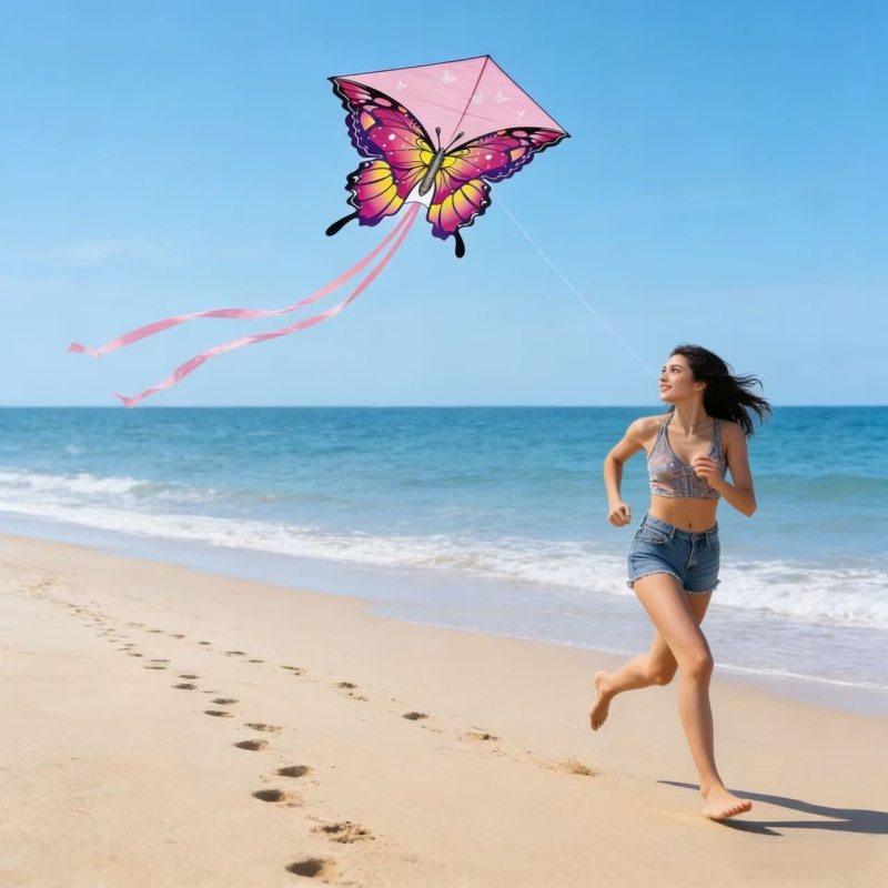 New Butterfly kites nylon wind – Kite Wind Outdoor Bewertung und Preis