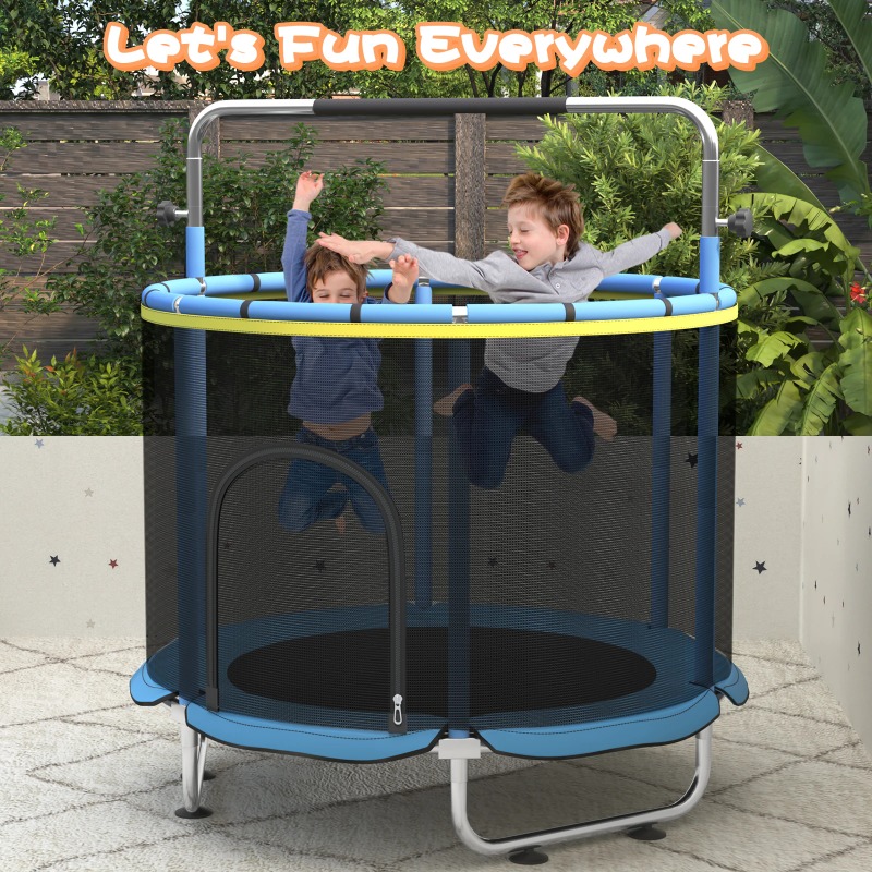 5FT Toddler Trampoline 8-in-1  – Trampoline Mini Indoor Bewertung und Preis