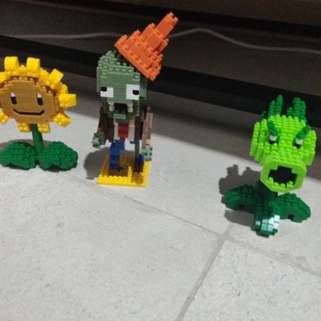 Plants VS Zombies Blocks Small – Kids Zombie Toys Bewertung und Preis
