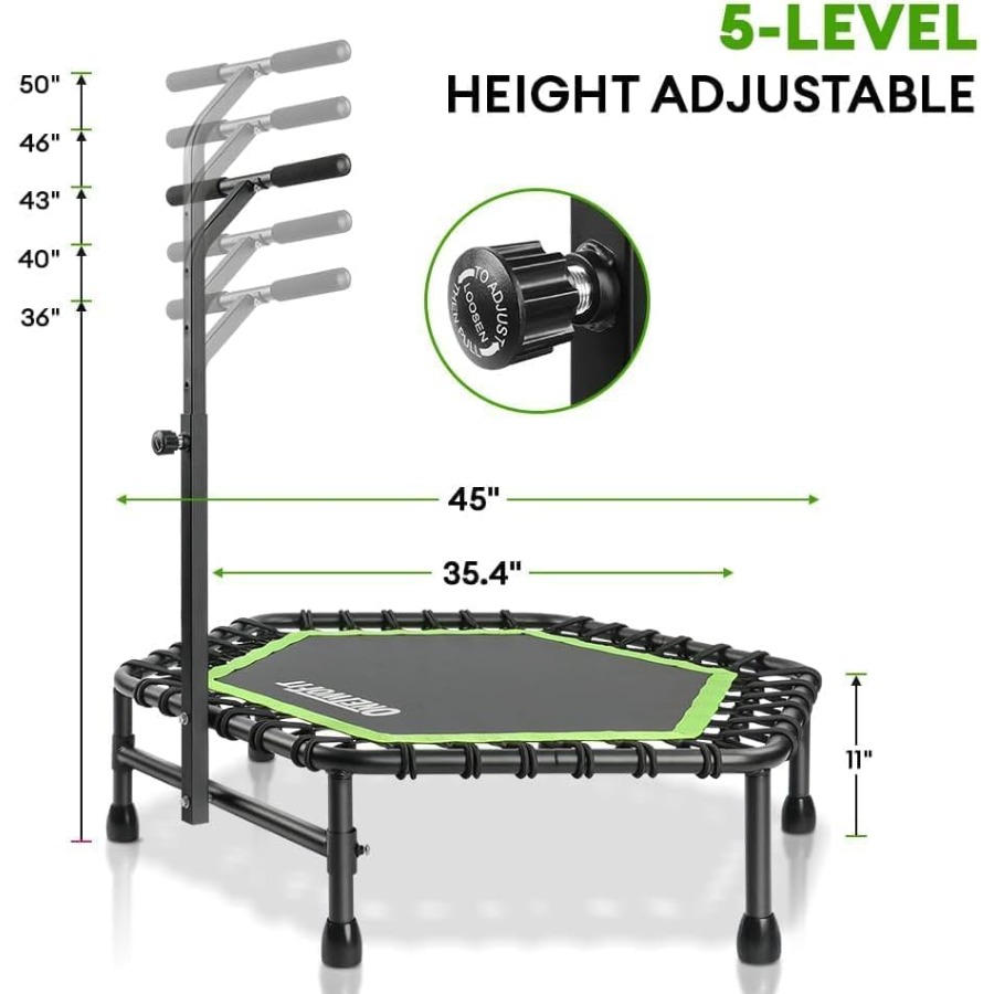 42/45 Rebounder Trampoline for – Trampoline Mini Indoor Bewertung und Preis