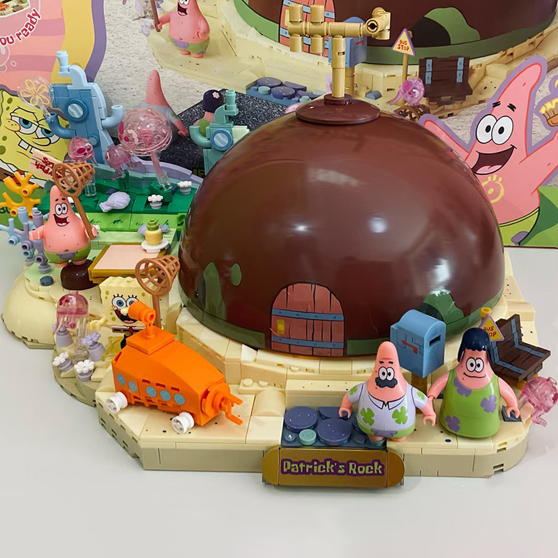 Spongebob Patrick Star Rock Ho – Kids Toys House Bewertung und Preis