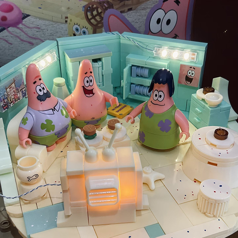 Spongebob Patrick Star Rock Ho – Kids Toys House Bewertung und Preis