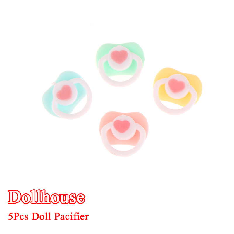 5Pcs Lovely Mini Doll Pacifier – Kids Toys House Bewertung und Preis