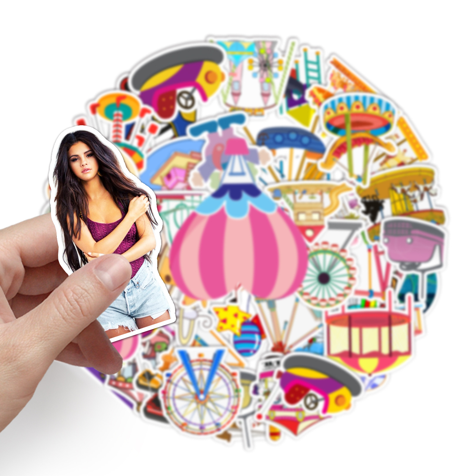 10/30/50pcs  Selena Gomez  Sta – Kids Toys Scooter Bewertung und Preis