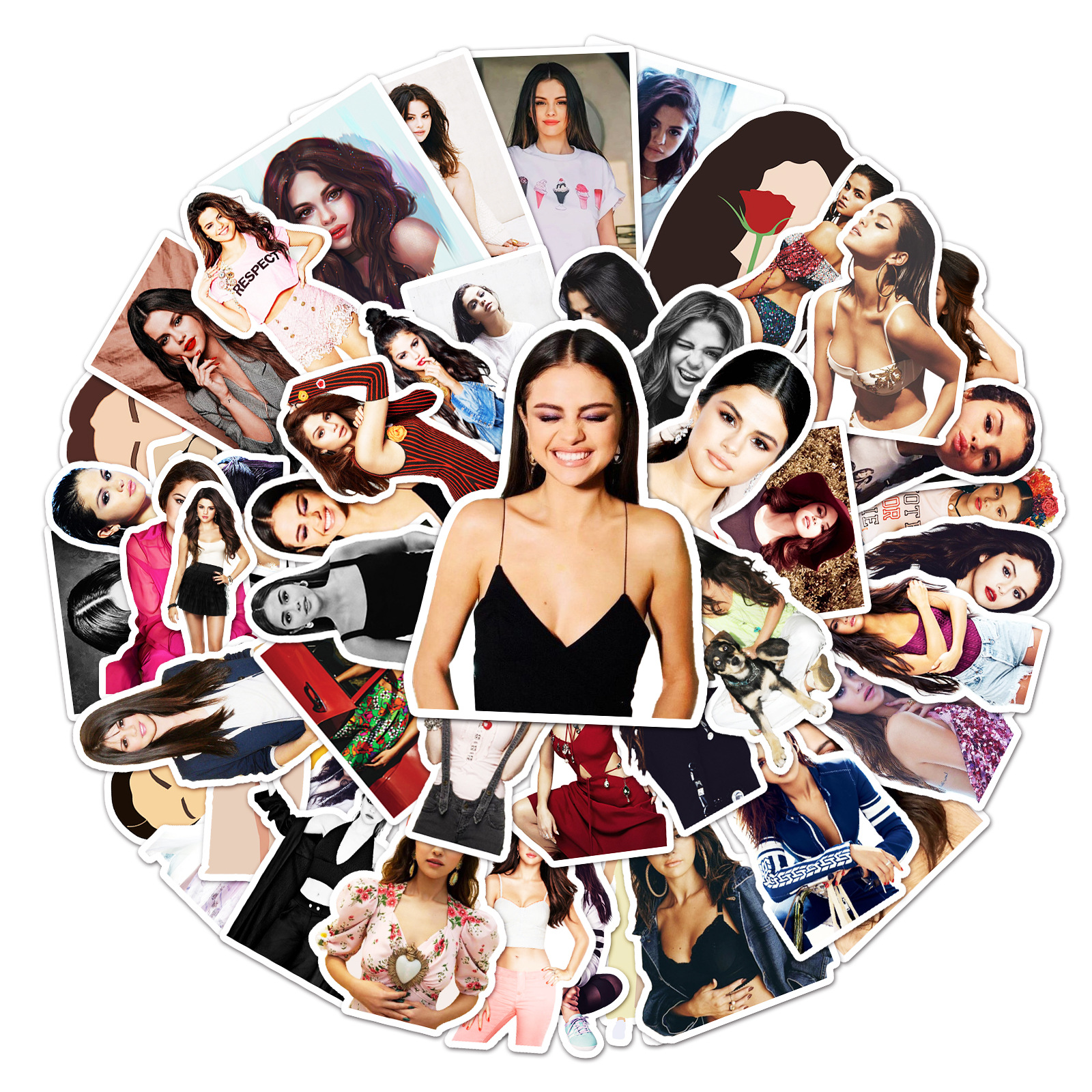 10/30/50pcs  Selena Gomez  Sta – Kids Toys Scooter Bewertung und Preis