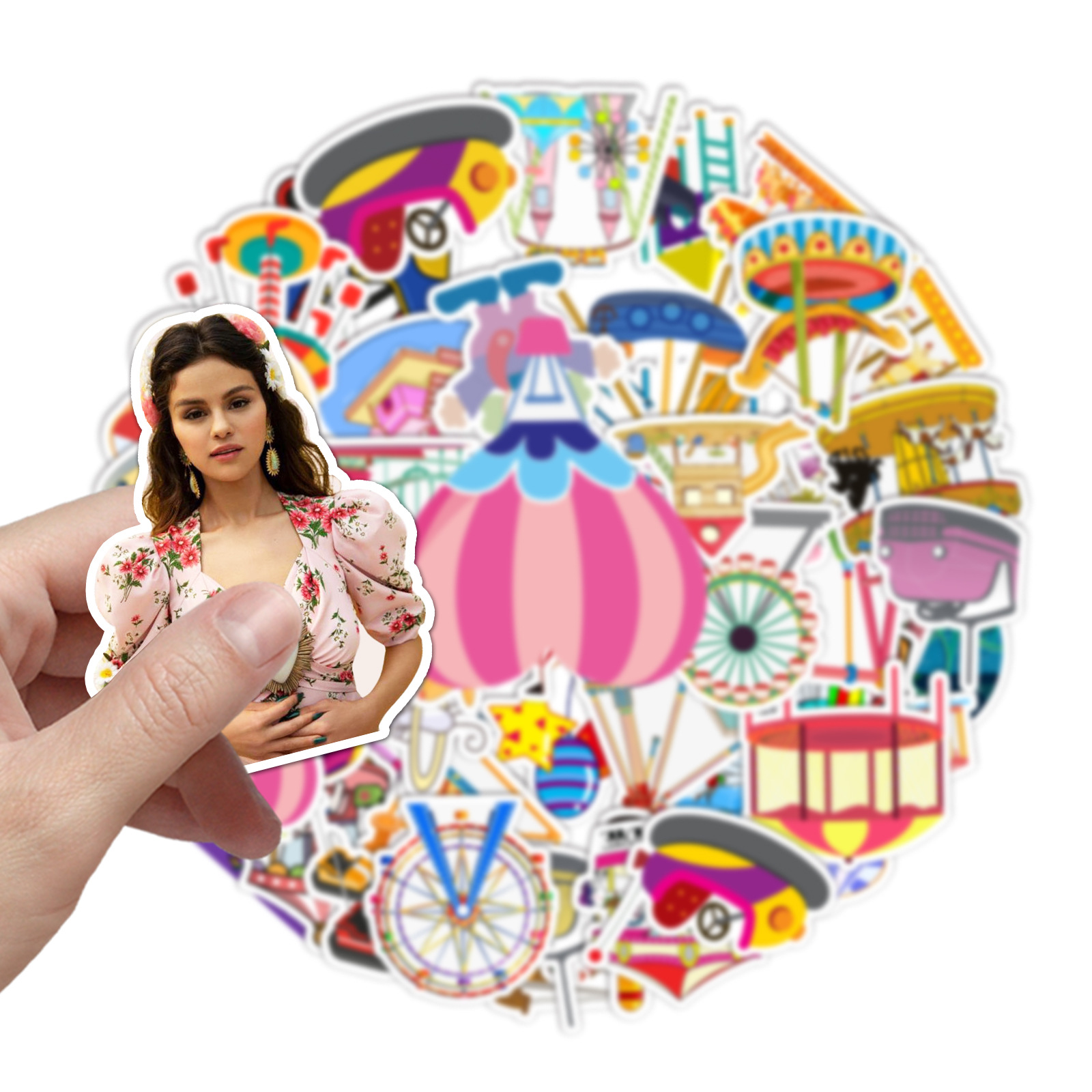 10/30/50pcs  Selena Gomez  Sta – Kids Toys Scooter Bewertung und Preis