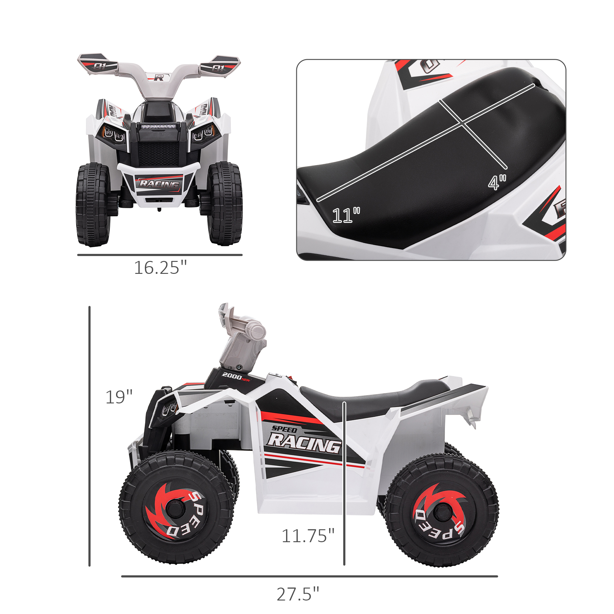 Car 6V with Kids Durable Desig – Kids Toys Electric Car Bewertung und Preis