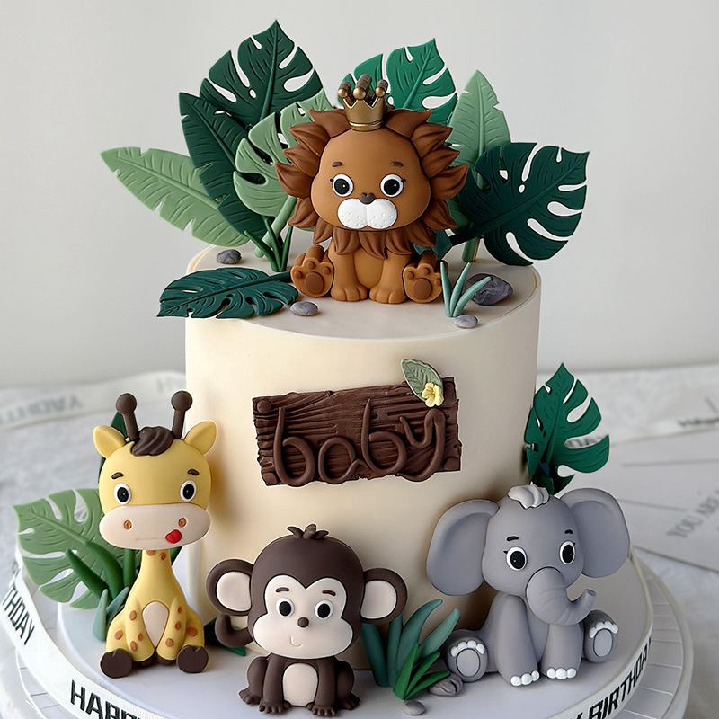Jungle Safari Animal Doll Cake – Kids Toys Elephant Bewertung und Preis