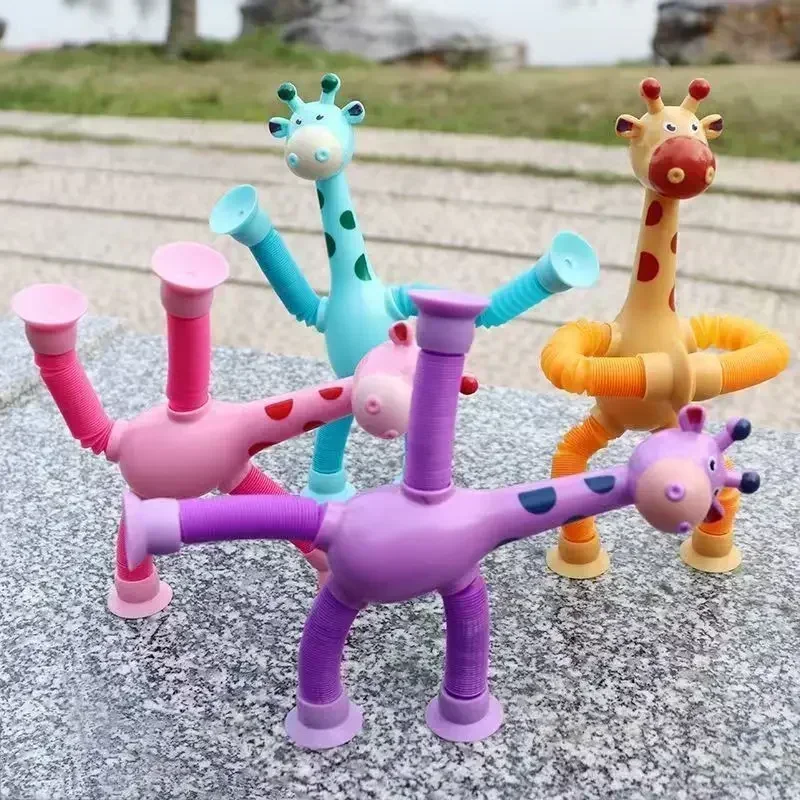 15Pcs Giraffe Pop Tube Suction – Kids Toys Youtube Bewertung und Preis