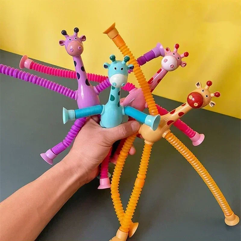 15Pcs Giraffe Pop Tube Suction – Kids Toys Youtube Bewertung und Preis