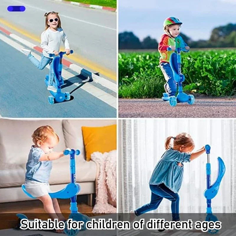 2-in-1 Kids Kick Scooter with  – Kids Toys Scooter Bewertung und Preis