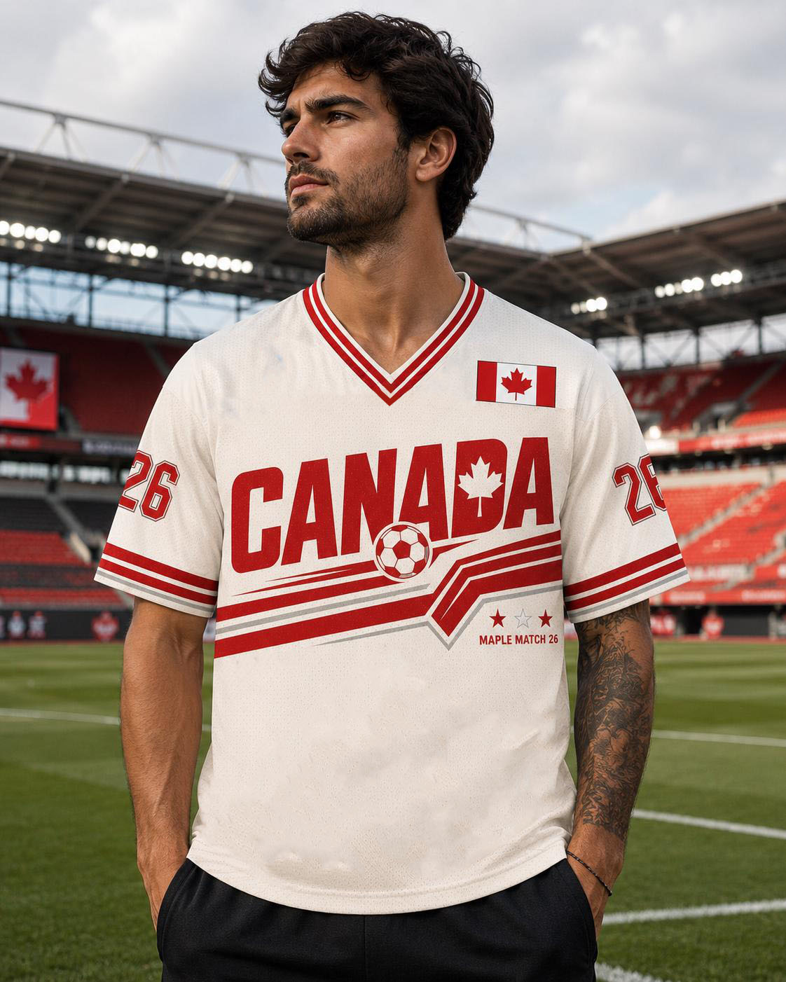 Men's Retro Canada 26# Footbal – Kids Toys Canada Bewertung und Preis