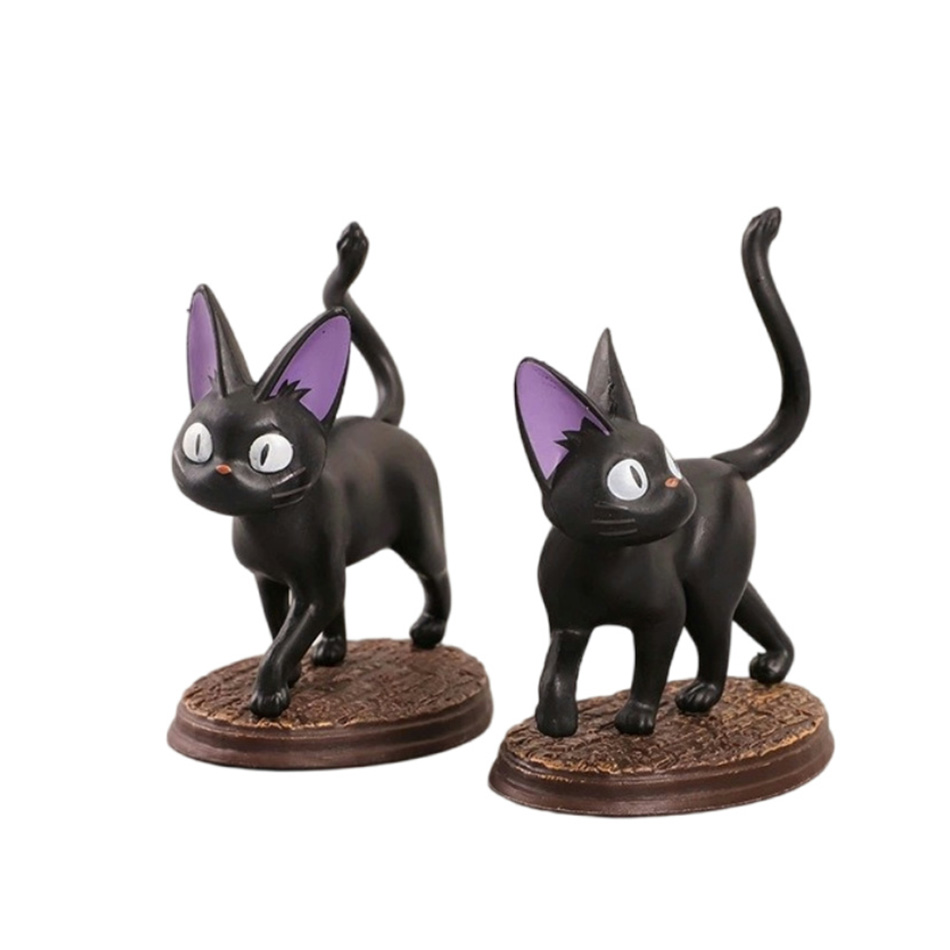 6pcs/set Cartoon Black Cat Jij – Kids Toys Jiji Bewertung und Preis