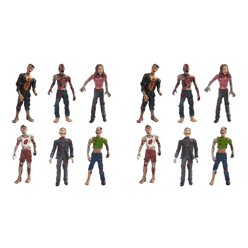 12Pcs/Lot 10CM The Walking Dea – Kids Zombie Toys Bewertung und Preis