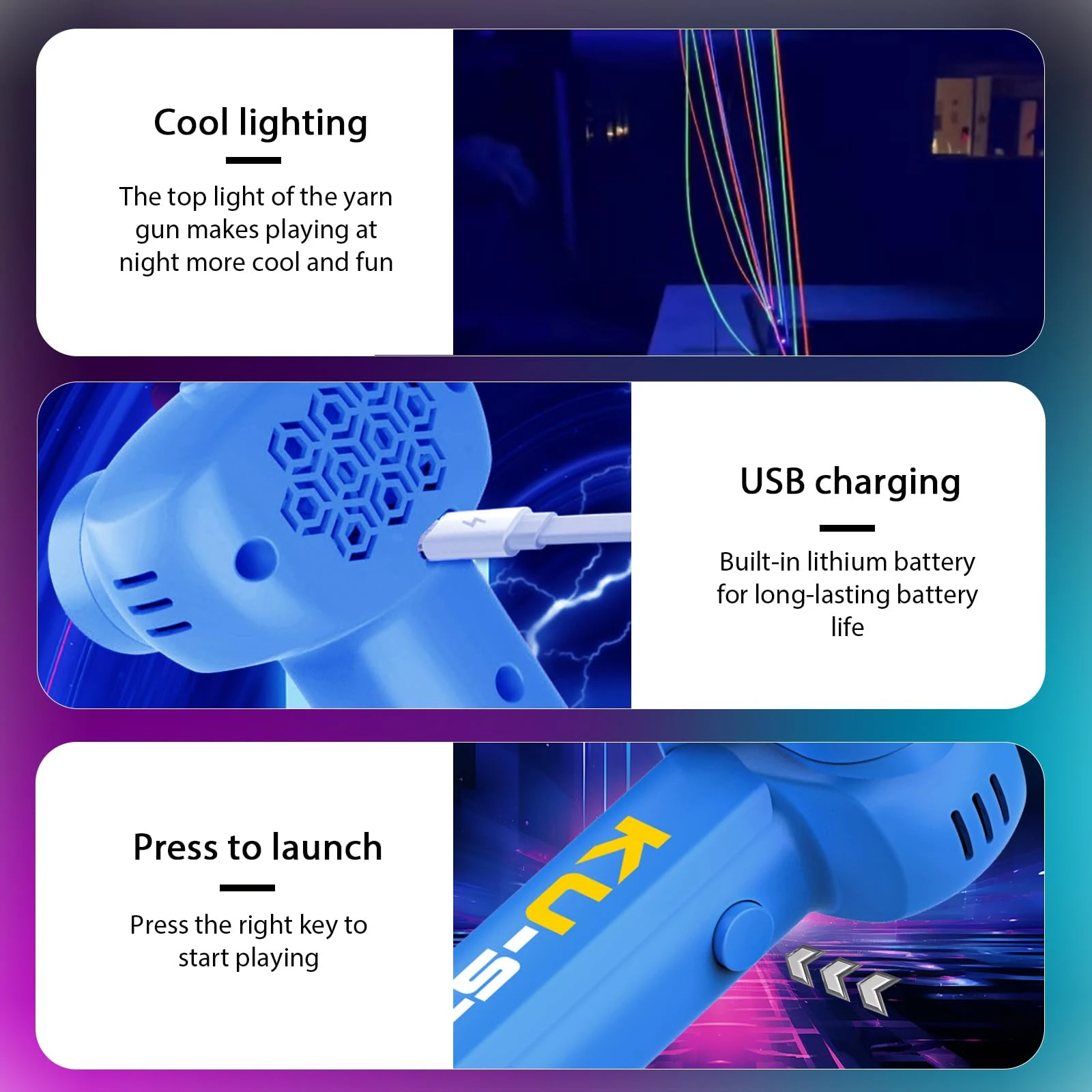 Luminous Rope Launcher Toy Zip – Kids Zip Toys Bewertung und Preis