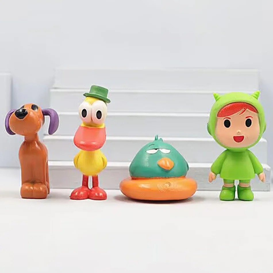 7Pcs/Set Pocoyo Animal Toy Bir – Kids Toys Elephant Bewertung und Preis
