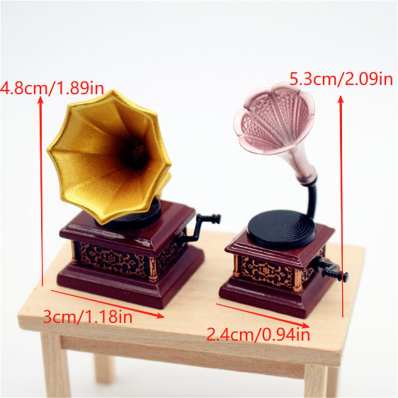 Dollhouse Vintage Phonograph M – Kids Toys House Bewertung und Preis