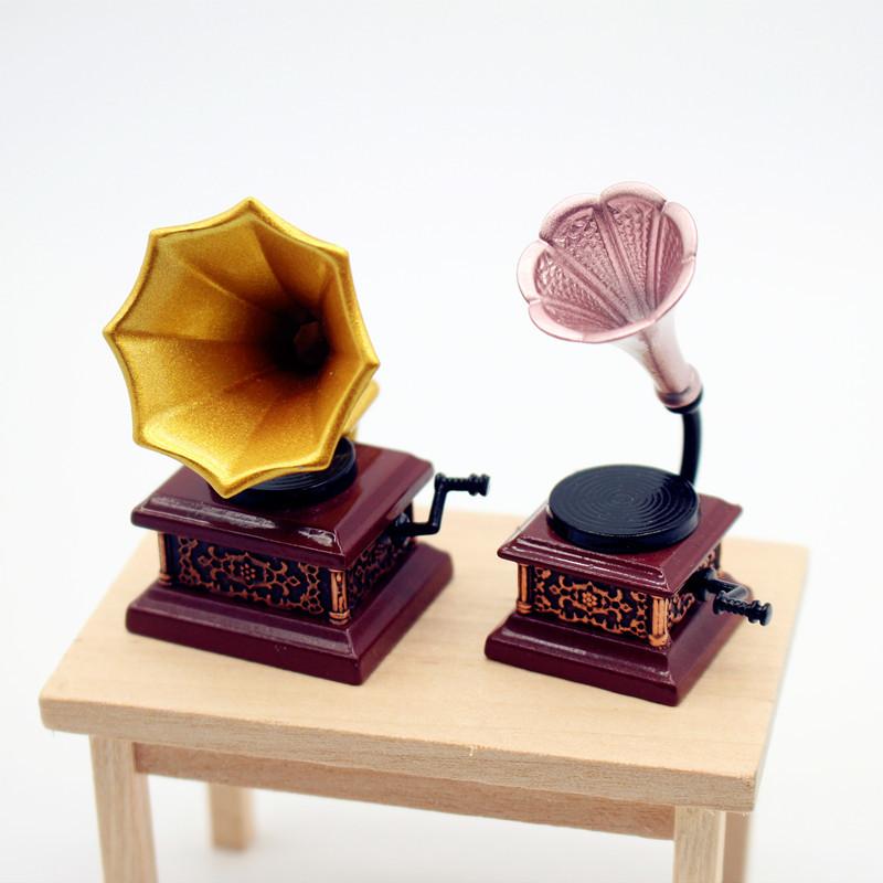 Dollhouse Vintage Phonograph M – Kids Toys House Bewertung und Preis