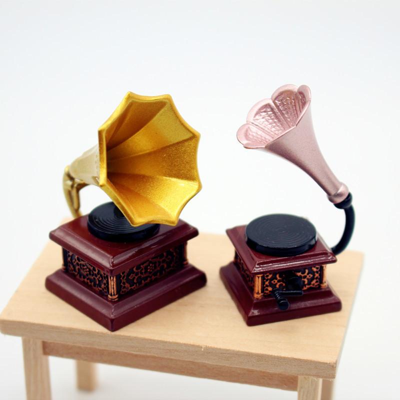 Dollhouse Vintage Phonograph M – Kids Toys House Bewertung und Preis