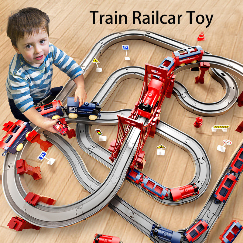 44Pcs/set Electric Train Track – Kids Toys Electric Car Bewertung und Preis