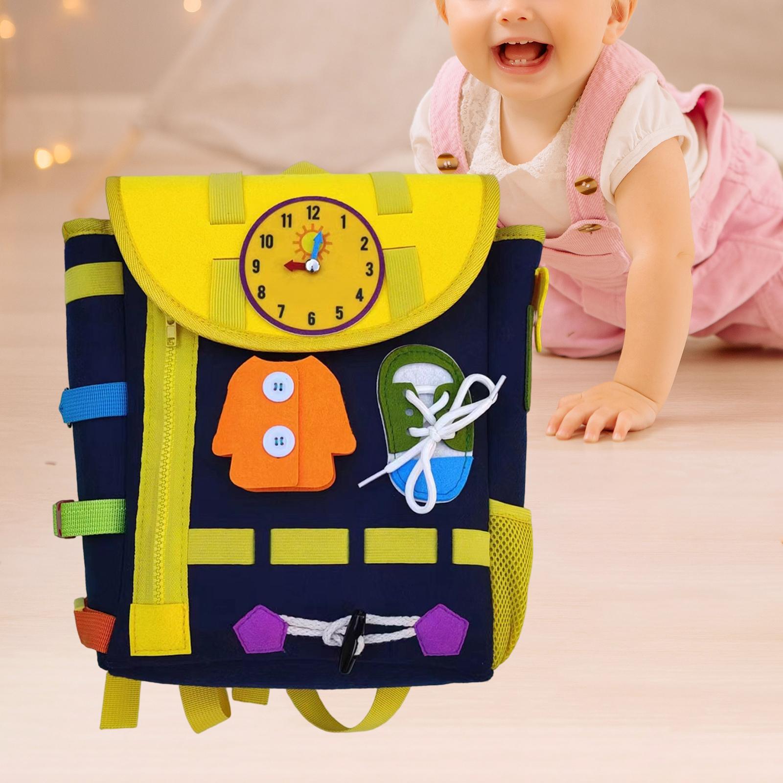 Toddler Backpack Busy Board Mo – Kids Zip Toys Bewertung und Preis