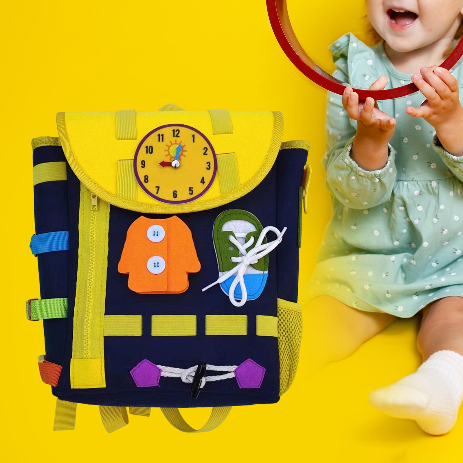 Toddler Backpack Busy Board Mo – Kids Zip Toys Bewertung und Preis