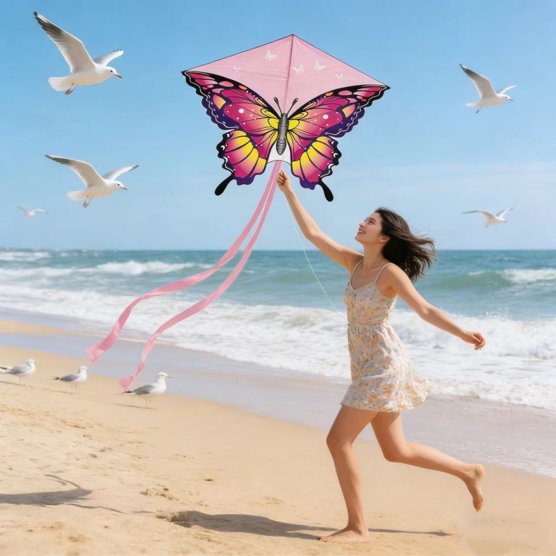 140cm Butterfly kites flying o – Kite Wind Outdoor Bewertung und Preis