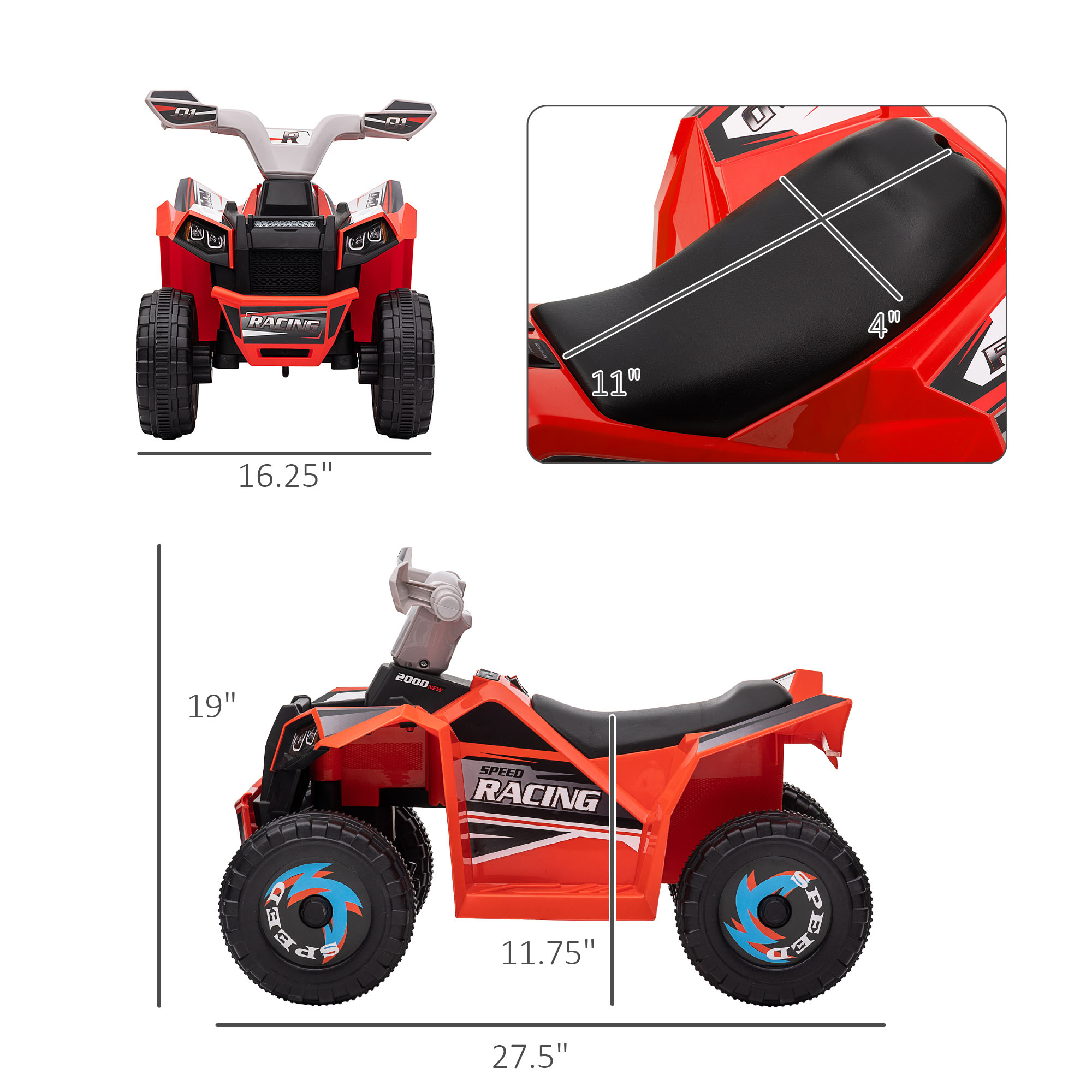 Car 6V with Kids Durable Desig – Kids Toys Electric Car Bewertung und Preis