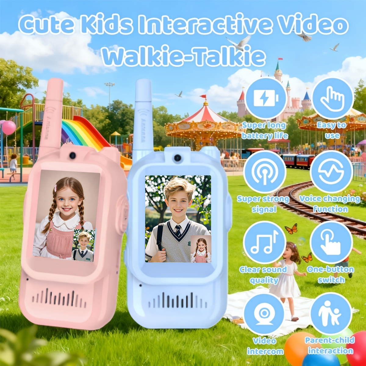 2PCS Video Walkie Talkie For K – Kid Toys Ads Bewertung und Preis
