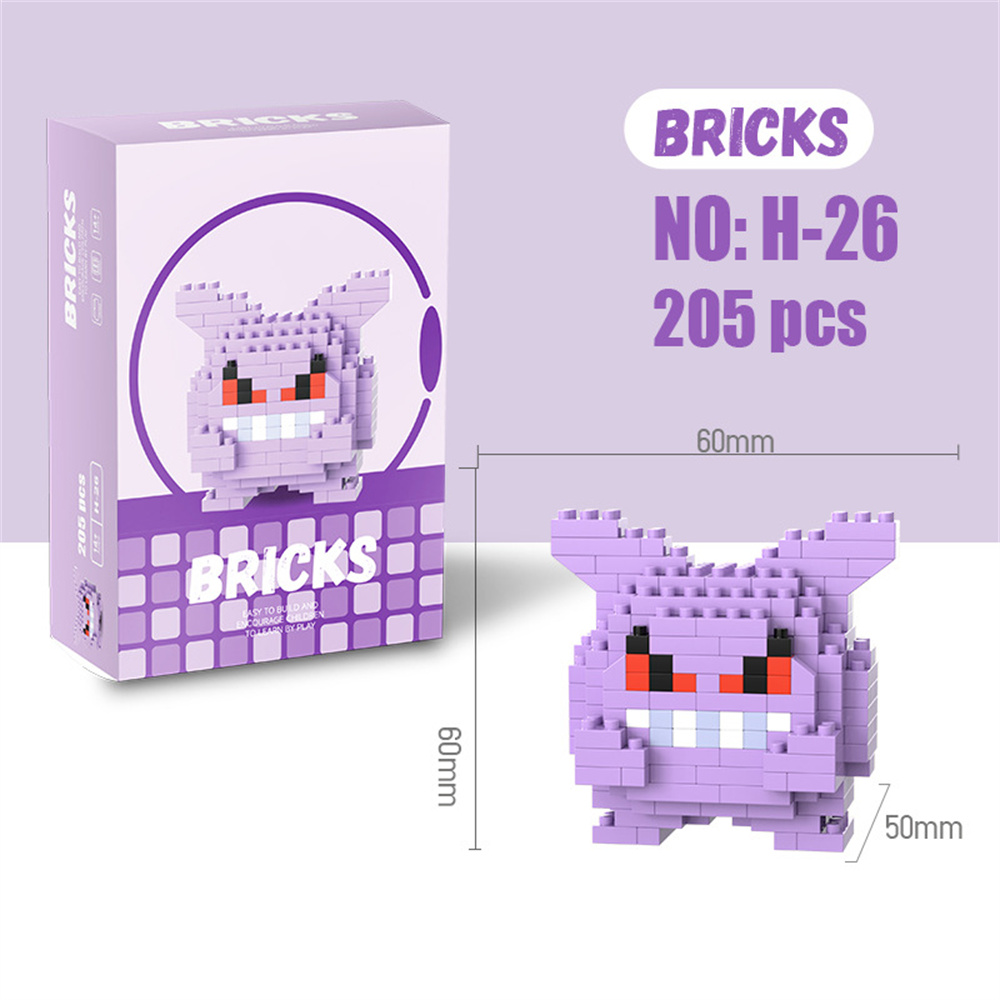 Pokemon Micro Building Blocks  – Kids Toys Kit Bewertung und Preis