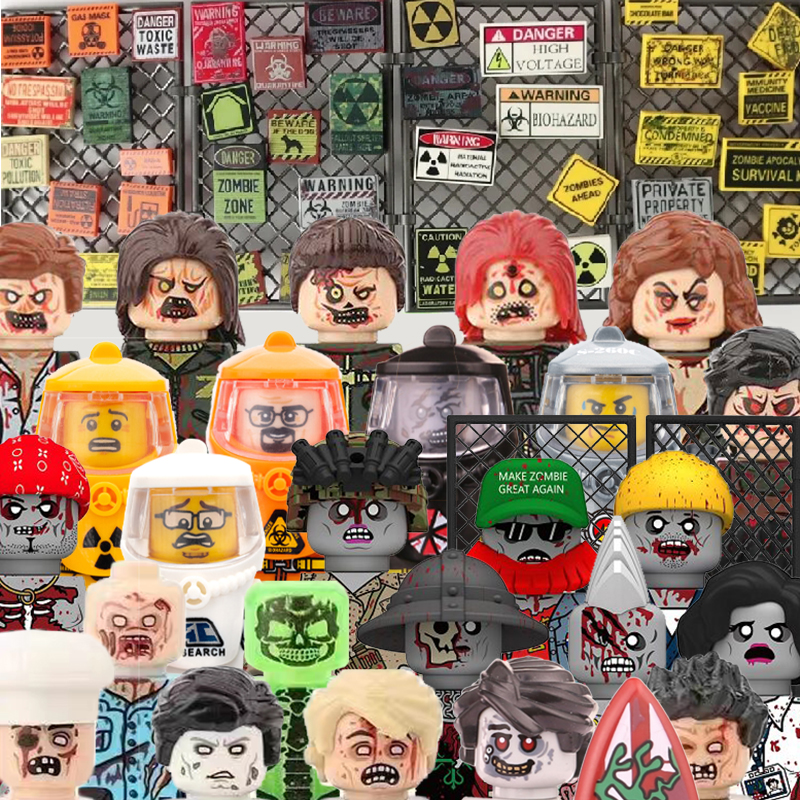 MOC City Zombies Figures Build – Kids Zombie Toys Bewertung und Preis