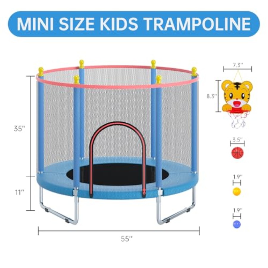 55 Trampoline for Indoor/Outdo – Trampoline Mini Indoor Bewertung und Preis