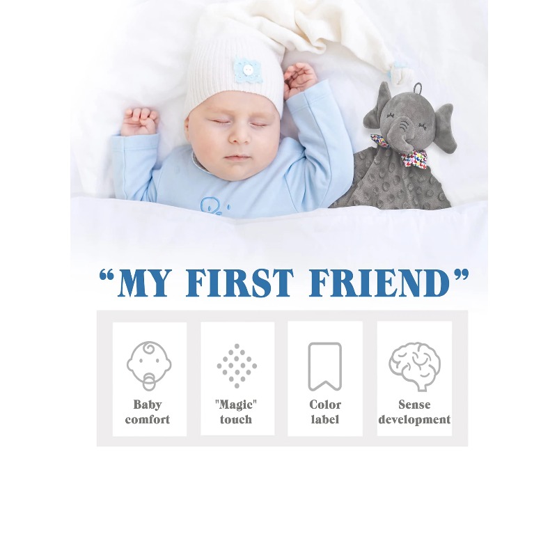 Elephant Baby Comforter Blanke – Kids Toys Elephant Bewertung und Preis