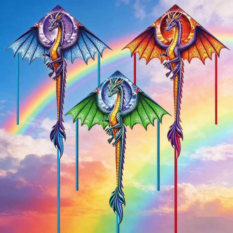 Dragon Kites flying for childr – Kite Wind Outdoor Bewertung und Preis