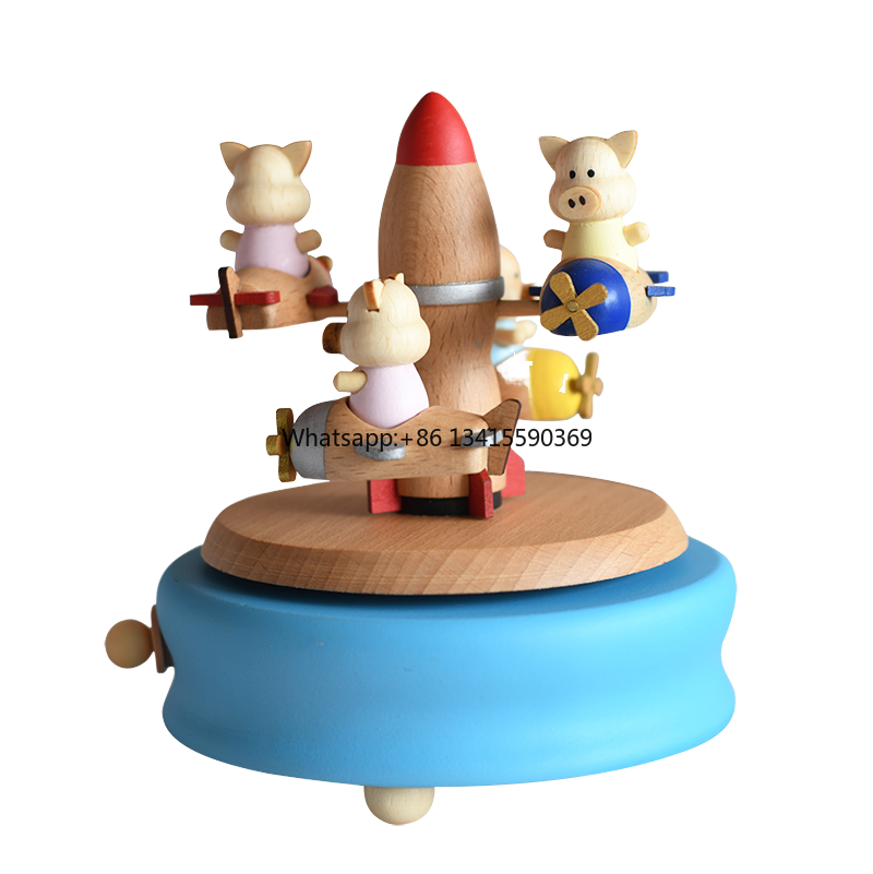 Colorful Wooden Animals Music  – Kids Toys Manufacturers Bewertung und Preis
