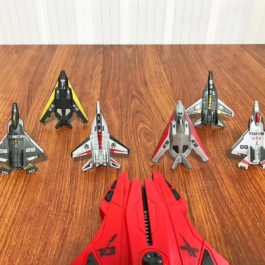 6pcs Fighter Plane Red Launche – Kids Toys Variety Bewertung und Preis