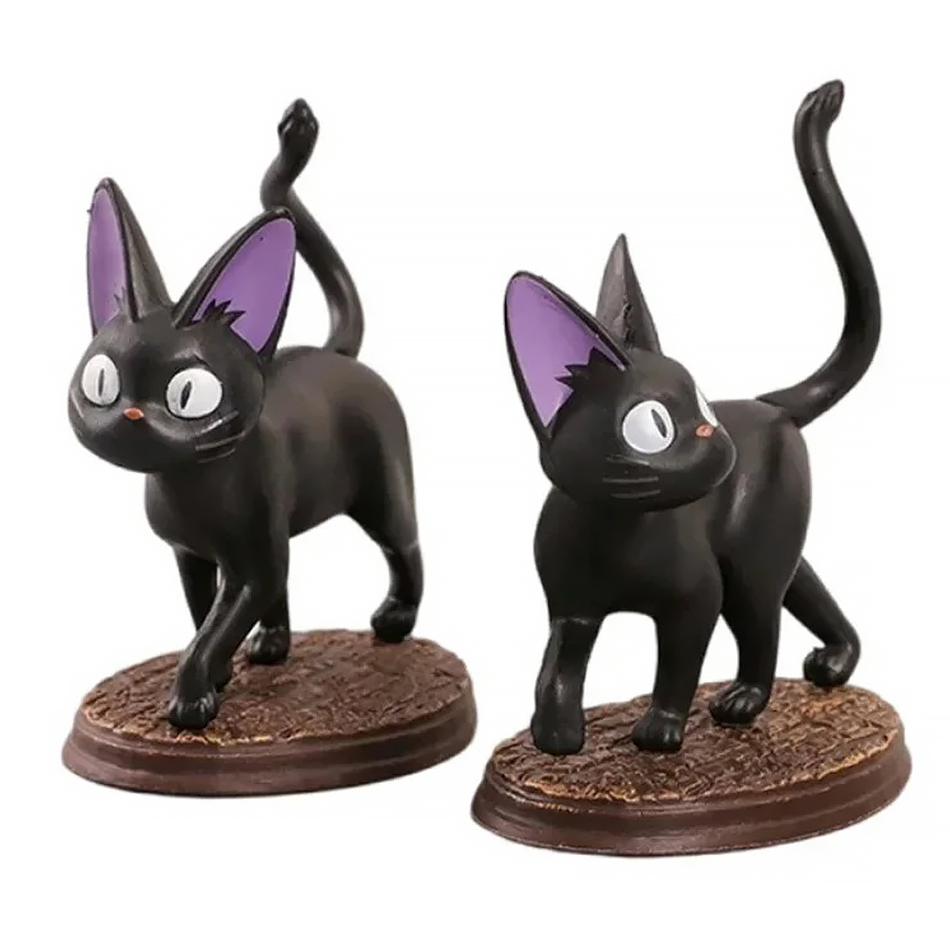 6pcs/set Cartoon Black Cat Jij – Kids Toys Jiji Bewertung und Preis