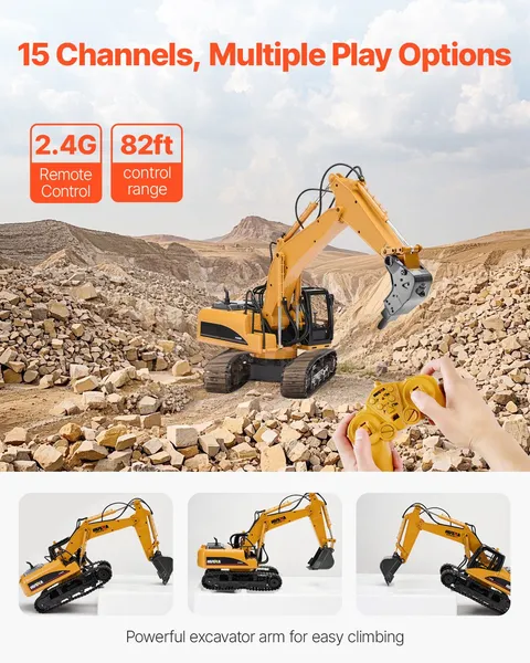 Remote Control Excavator Toy 1 – Kids Y Toys Bewertung und Preis