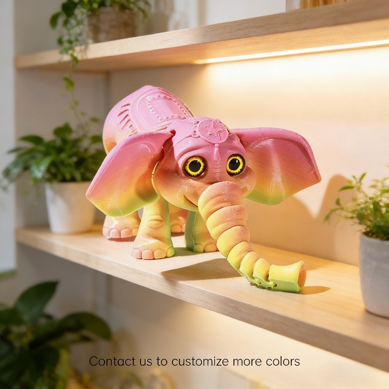 10CM 3D Printed Elephant Model – Kids Toys Elephant Bewertung und Preis