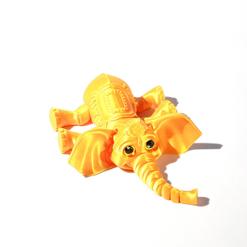 10CM 3D Printed Elephant Model – Kids Toys Elephant Bewertung und Preis