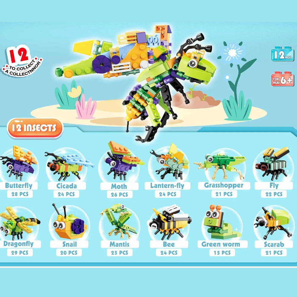 12-in-1 Animal Building Block  – Kids Toys Elephant Bewertung und Preis